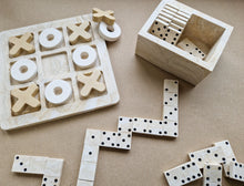 Load image into Gallery viewer, Albert and Jasper - Games Bundle (Dominoes and Noughts and Crosses) - Jesmonite
